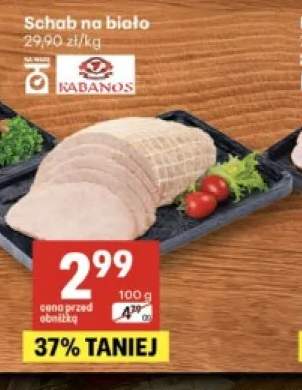 Schab na biało Kabanos