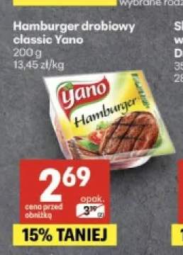 Hamburger drobiowy classic Yano