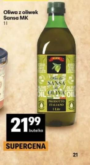 Oliwa z oliwek Sansa MK