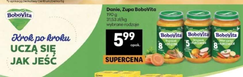 Zupa krupniczek z cielęciną BoboVita +2 warianty