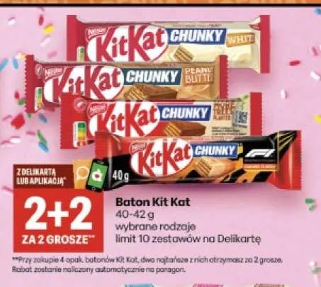 Baton Kit Kat Chunky White +3 warianty