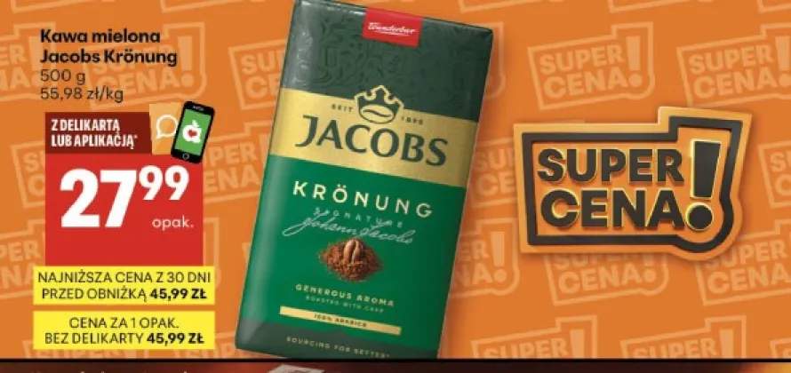 Kawa mielona Jacobs Krönung