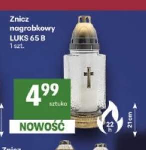 Znicz nagrobkowy Luks 65 B