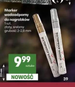 Marker wodoodporny do nagrobków