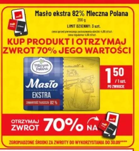 Masło ekstra Mleczna Polana 82%