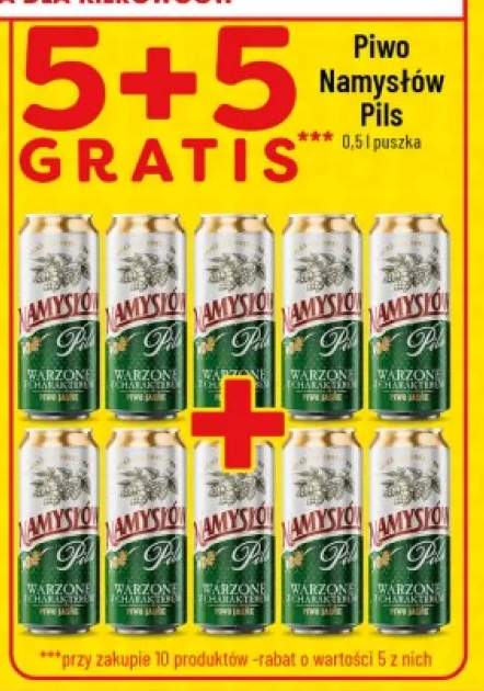 Piwo Namysłów Pils