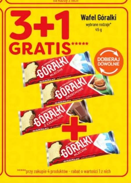 Wafel Góralki orzechowe +2 warianty