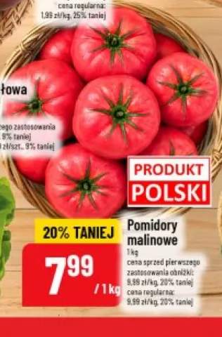 Pomidory malinowe