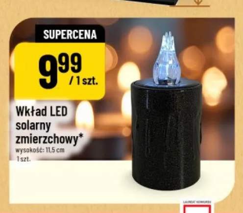 Wkład LED solarny zmierzchowy
