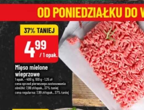 Mięso mielone wieprzowe