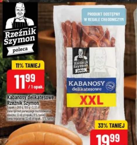 Kabanosy delikatesowe Rzeźnik Szymon