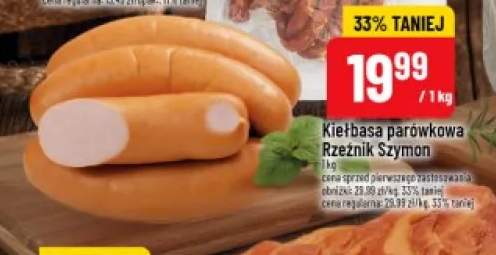 Kiełbasa parówkowa Rzeźnik Szymon