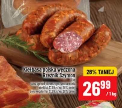 Kiełbasa polska wędzona Rzeźnik Szymon