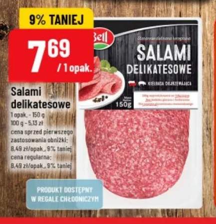 Salami delikatesowe Bell