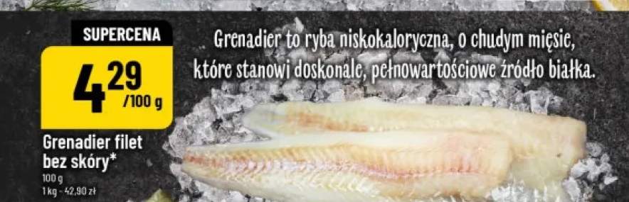 Grenadier filet bez skóry