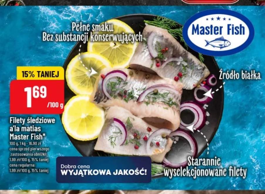 Filety śledziowe a'la matias Master Fish