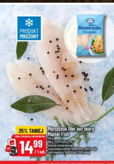 Morszczuk filet bez skóry Master Fish