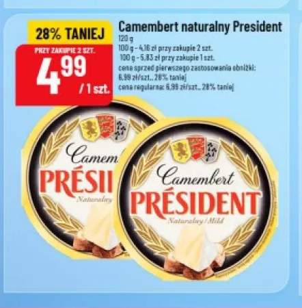 Camembert naturalny President