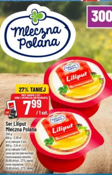 Ser Liliput Mleczna Polana