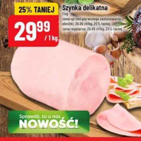 Szynka delikatna