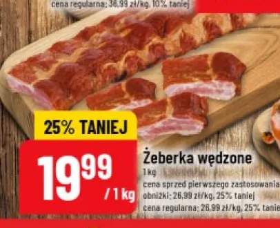Żeberka wędzone