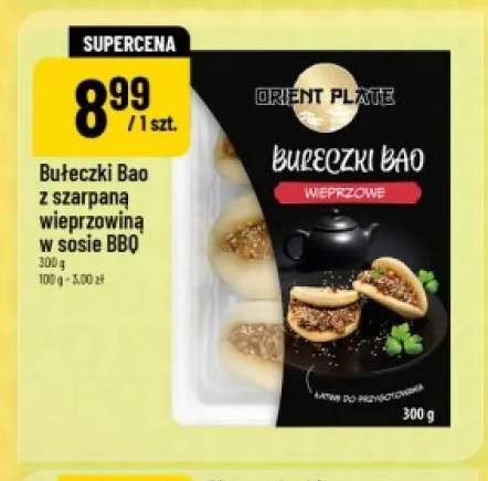 Bułeczki Bao z szarpaną wieprzowiną w sosie BBQ Orient Plate