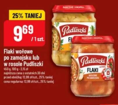 Flaki wołowe po zamojsku Pudliszki +1 wariant