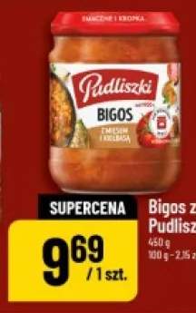 Bigos z mięsem Pudliszki