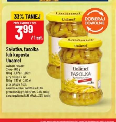 Sałatka Unamel +2 warianty