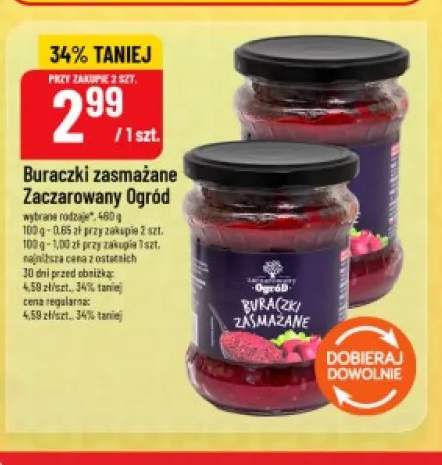 Buraczki zasmażane Zaczarowany Ogród