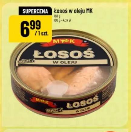 Łosoś w oleju MK