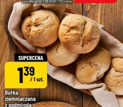 Bułka ziemniaczana z podmłodą
