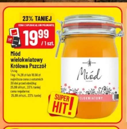 Miód wielokwiatowy Królowa Pszczół