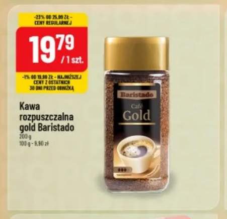 Kawa rozpuszczalna gold Baristado
