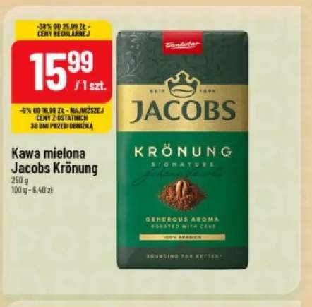 Kawa mielona Jacobs Krönung