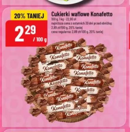Cukierki waflowe Konafetto