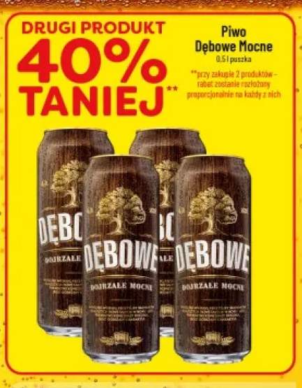 Piwo Dębowe Mocne