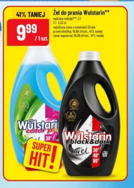 Żel do prania Wülstarin Color Plus +1 wariant