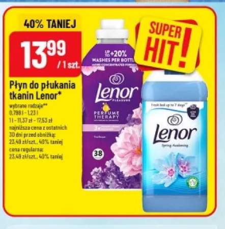 Płyn do płukania tkanin Lenor Perfume Therapy Floral Bouquet +1 wariant