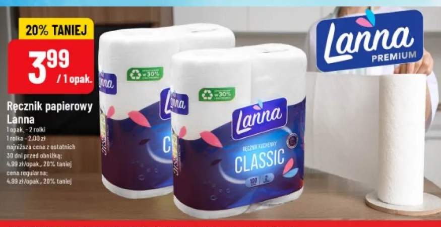 Ręcznik papierowy Lanna 2-pak