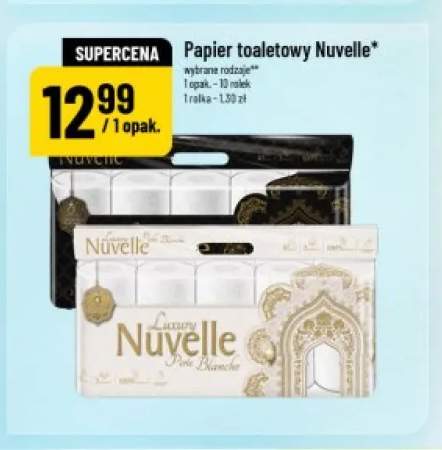 Papier toaletowy 10-pak Nuvelle