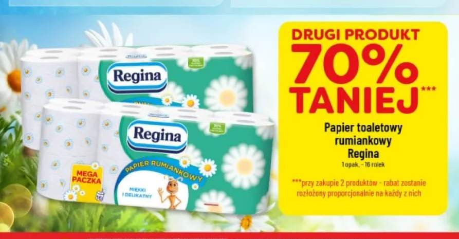 Papier toaletowy rumiankowy 16-pak Regina