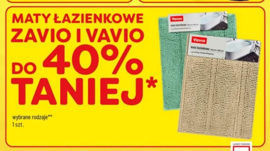 Mata łazienkowa Vavio 50x80 cm +1 wariant