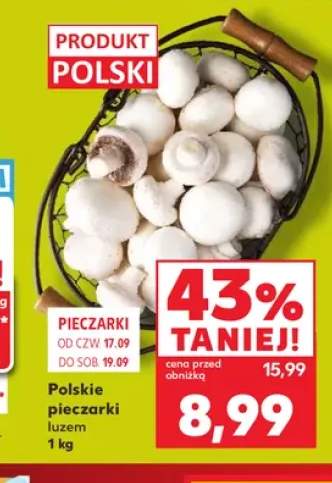 Pieczarki polskie luzem