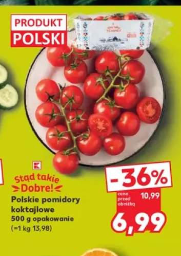 Pomidory koktajlowe polskie Stąd Takie Dobre!