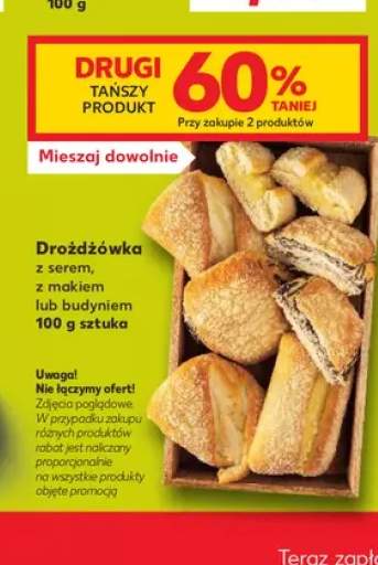 Drożdżówka z serem +2 warianty