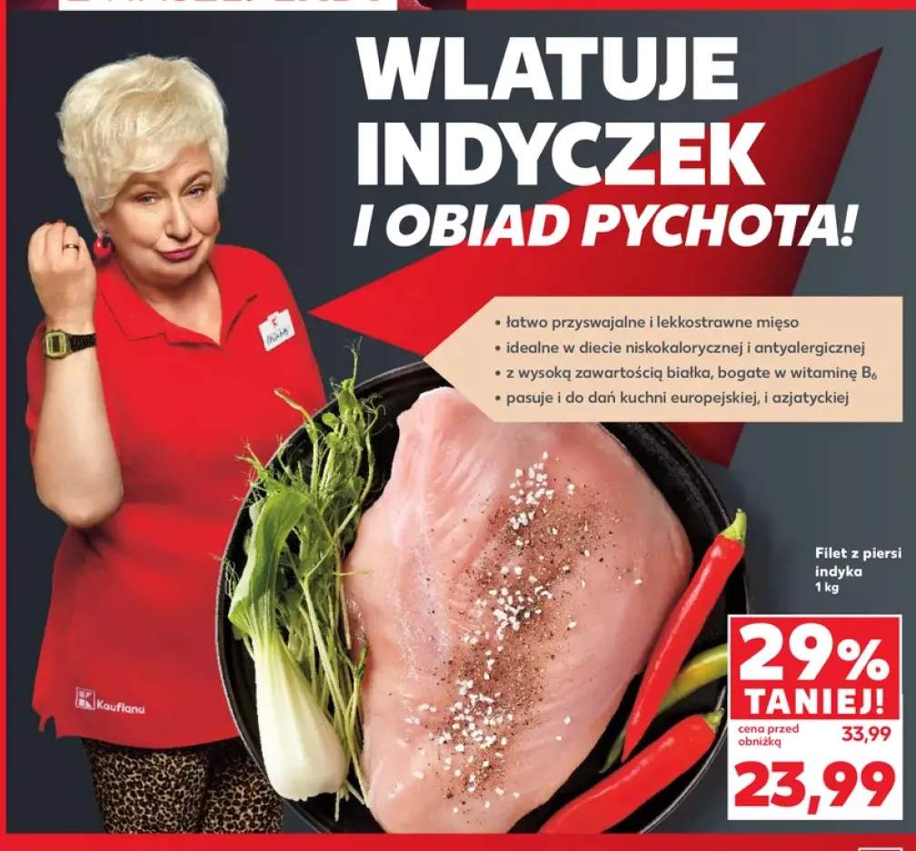 Filet z piersi indyka