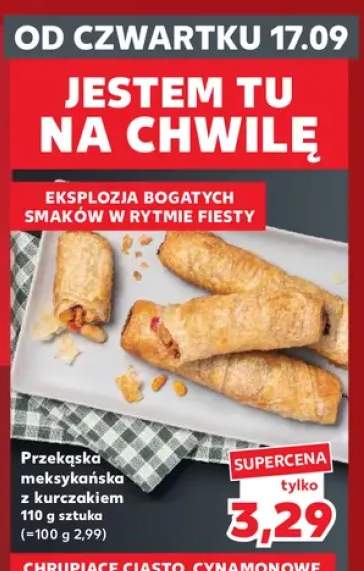 Przekąska meksykańska z kurczakiem