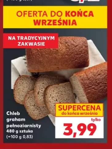 Chleb graham pełnoziarnisty