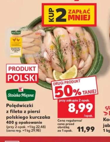 Polędwiczki z fileta z piersi polskiego kurczaka Stoisko Mięsne